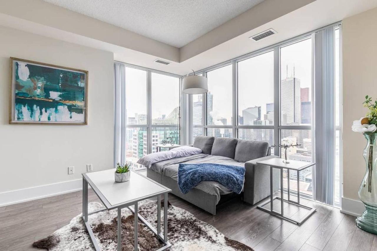 Stunning Views Of Downtown - Luxury High Rise With King Bed! Willa Toronto Zewnętrze zdjęcie