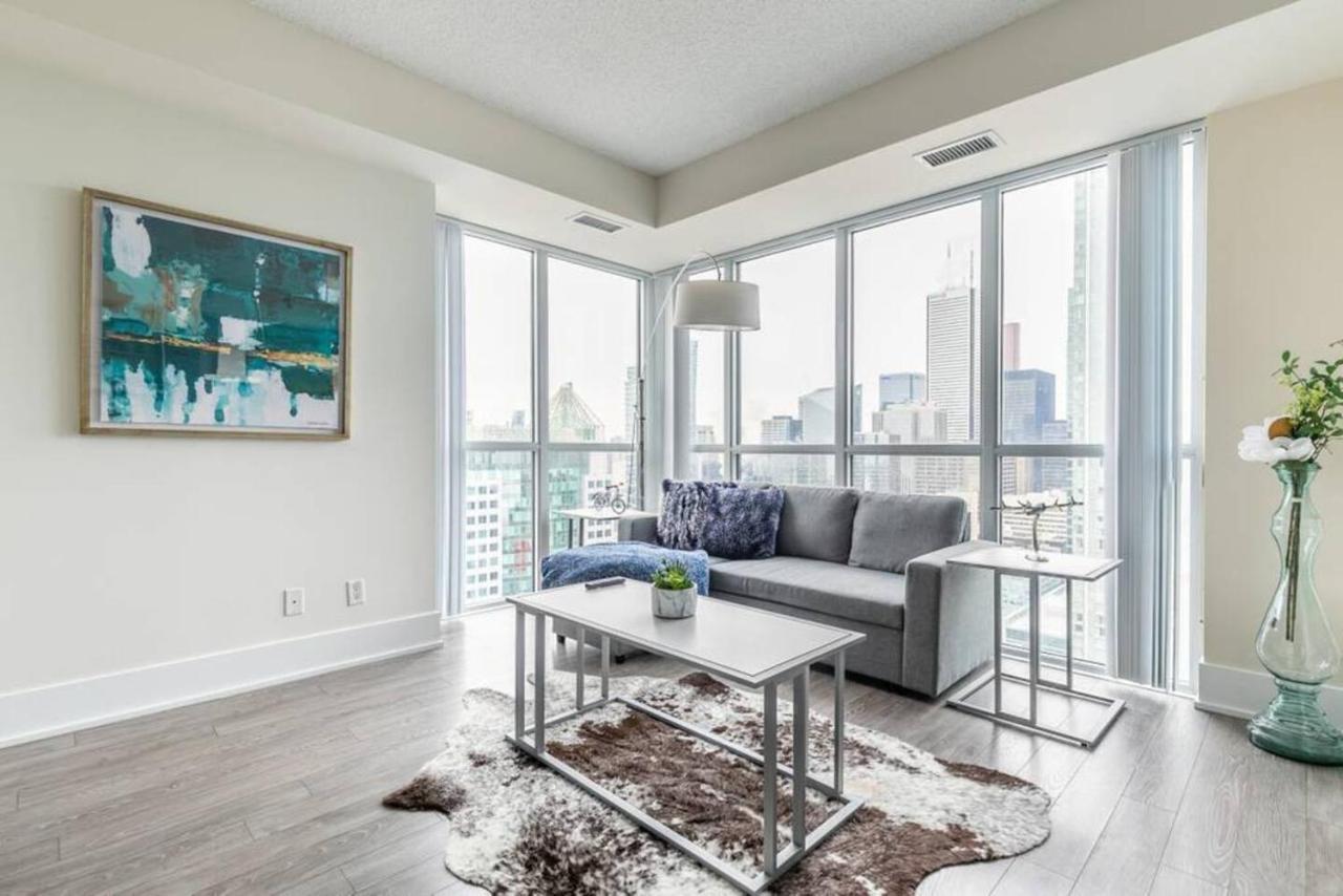 Stunning Views Of Downtown - Luxury High Rise With King Bed! Willa Toronto Zewnętrze zdjęcie