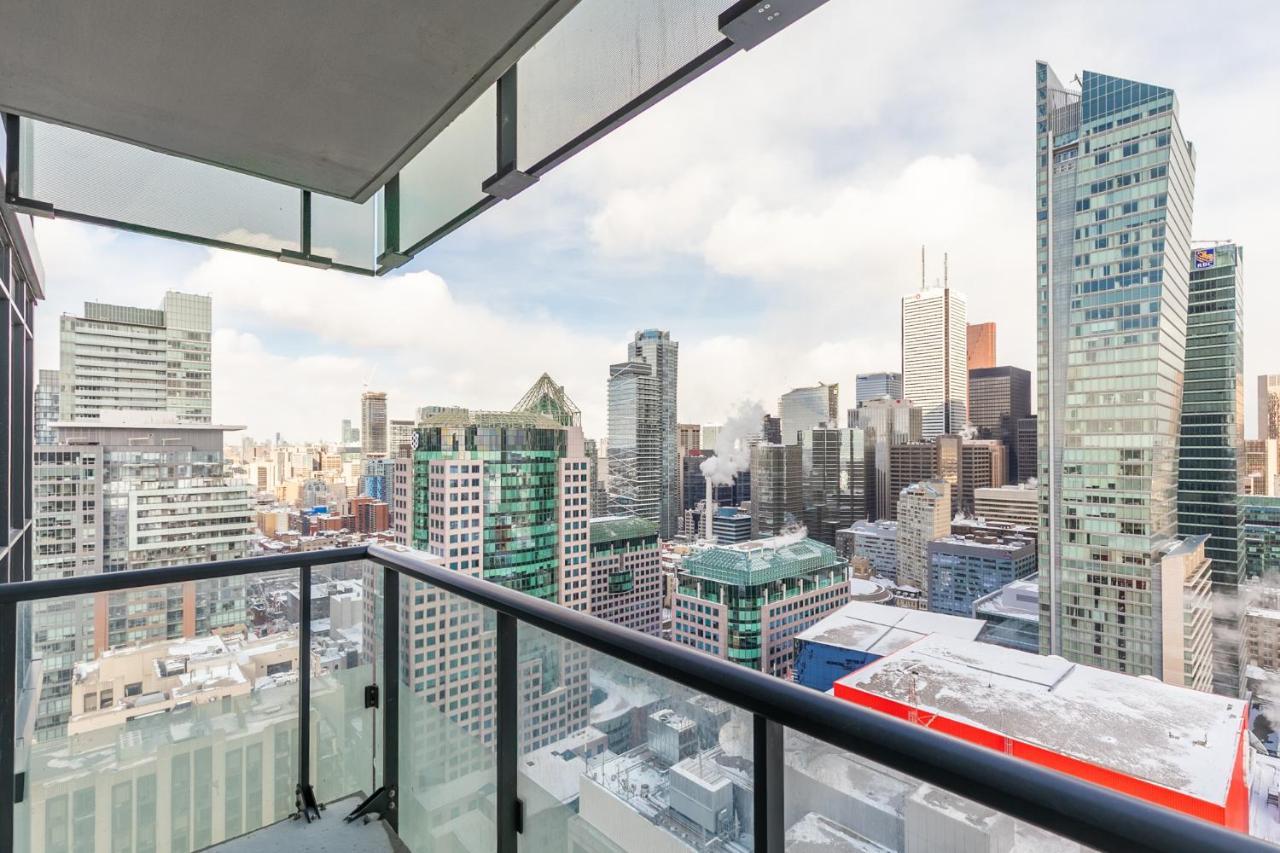 Stunning Views Of Downtown - Luxury High Rise With King Bed! Willa Toronto Zewnętrze zdjęcie